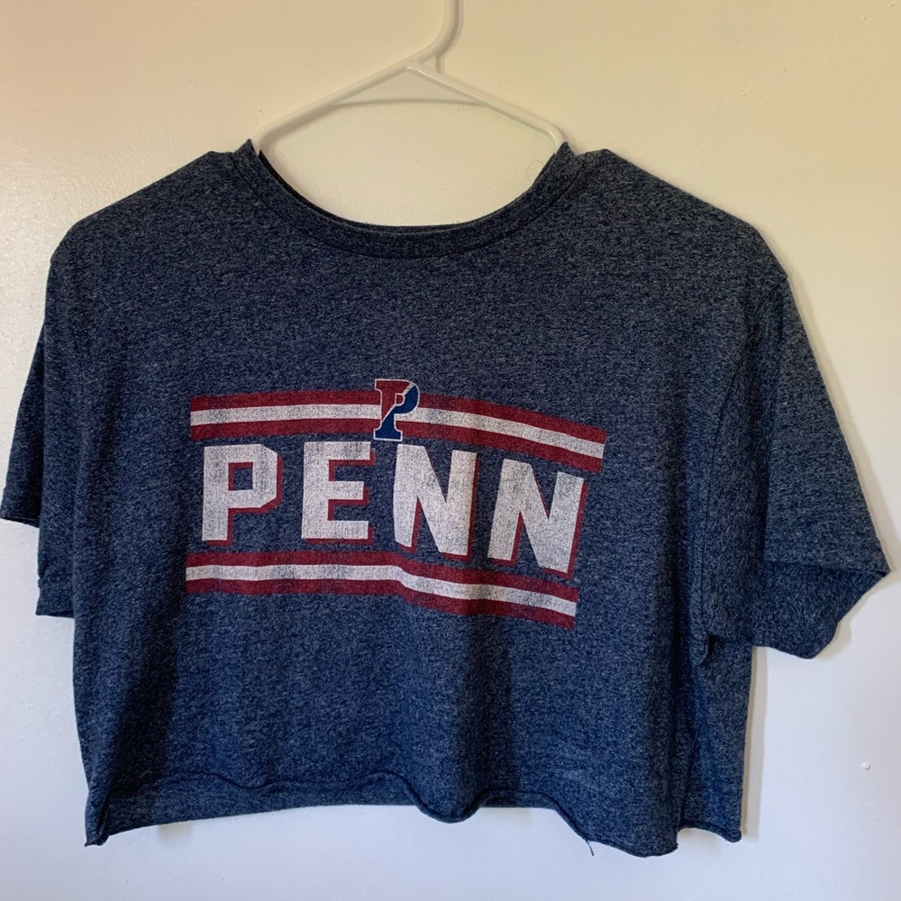 UPenn Cropped Tee